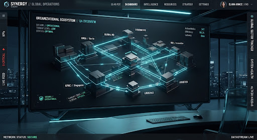 Organizational systems visualization